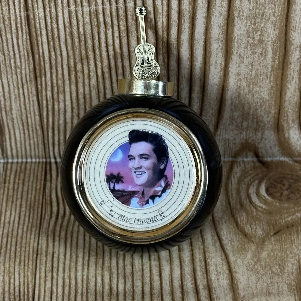Elvis Presley The Bradford Exchange 1999 Porcelain Ornaments Set Of‎ 4
